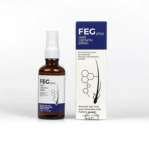 FEG Plus Hair Growth Spray – Stimulates Follicles & Reduces Hair Fall