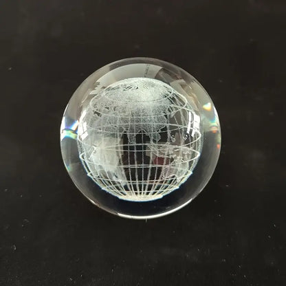 Exquisite Creative Crystal Globe Desktop Ornament, a Daily Home Decor Item And a Small Gift for Festive Parties