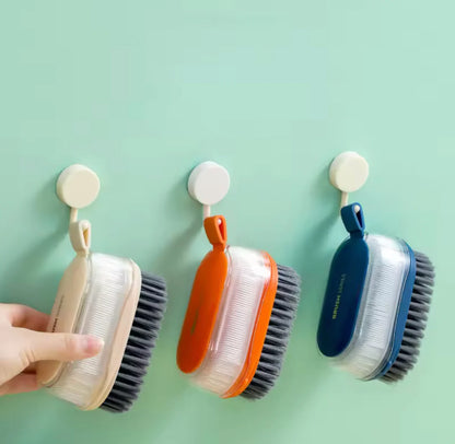 Double Head Multifunctional Soft Shoes Brush, Kitchen