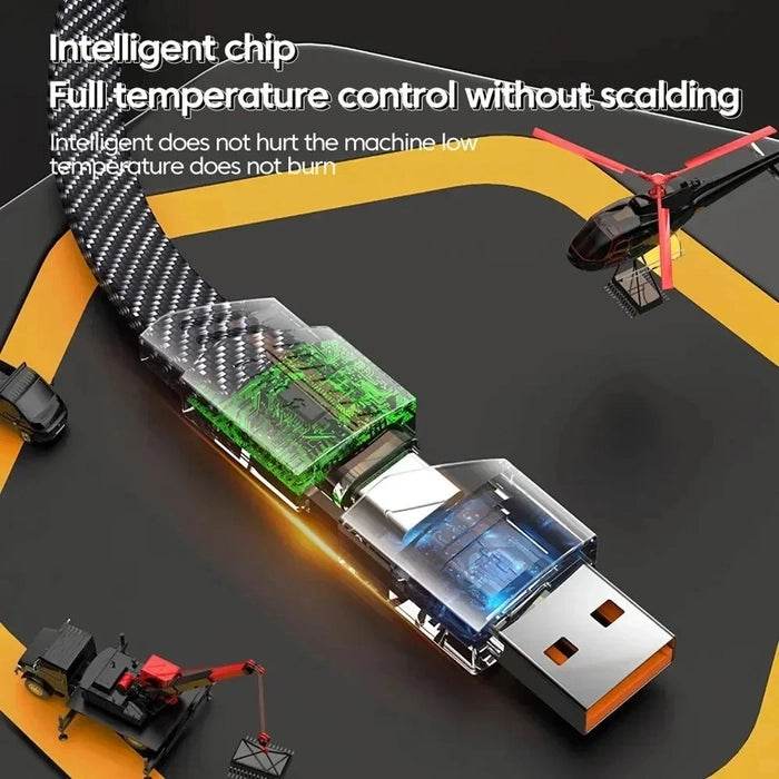 5-in-1 Multifunction USB Charging Cable 65W