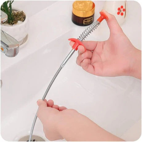 Drain Opener Pipe Dredging Wire, Clog Remover Cleaning Tools 160 cm ,90 cm