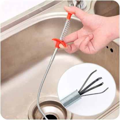 Drain Opener Pipe Dredging Wire, Clog Remover Cleaning Tools 160 cm ,90 cm