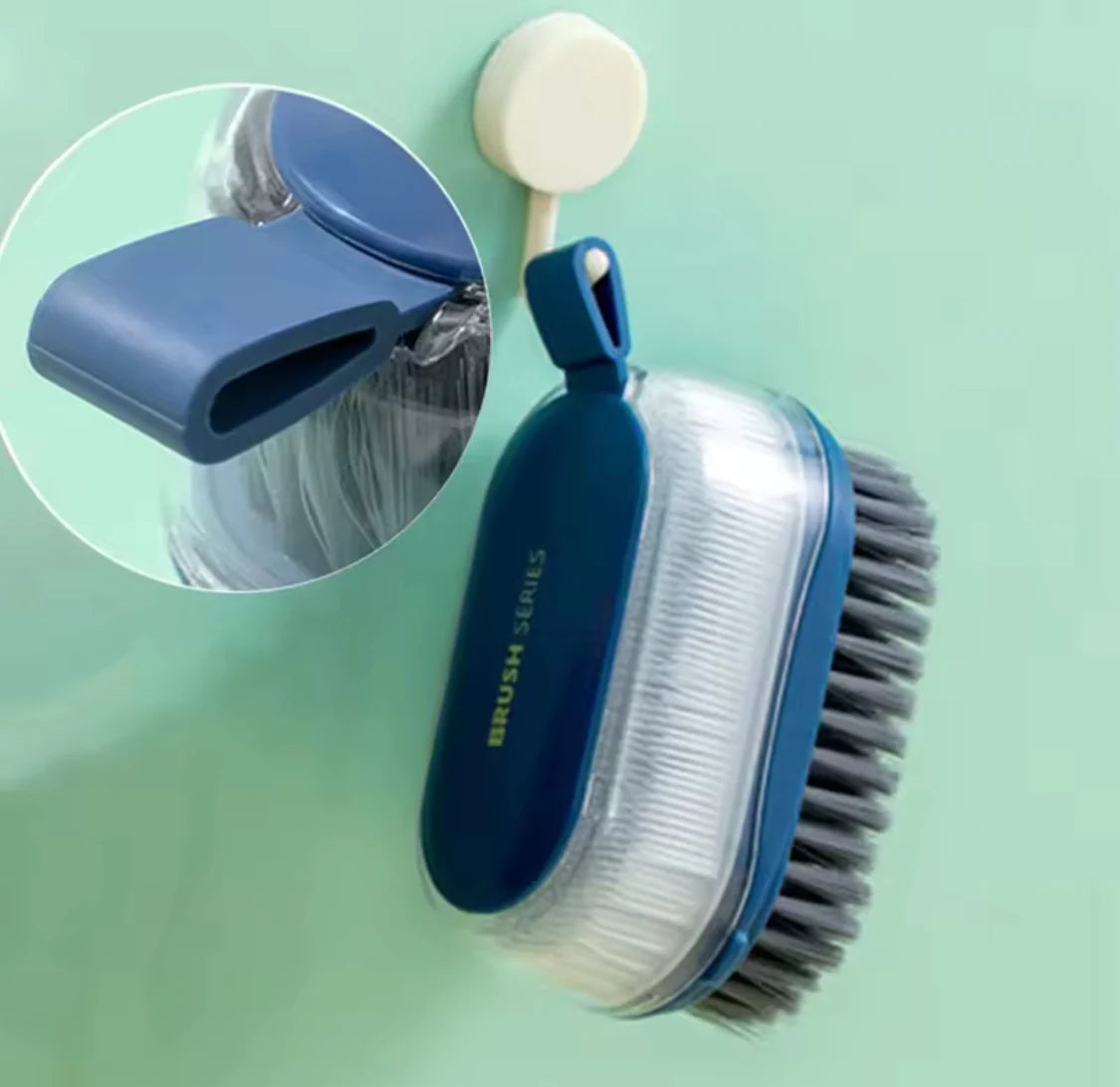 Double Head Multifunctional Soft Shoes Brush, Kitchen