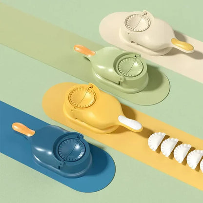 2 In 1 Dumpling & Samosa Maker Manual Labor-Saving Ravioli Dough Skin Molder Machine Kitchen Gadgets