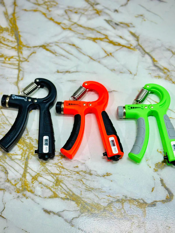 Hand Gripper (5–60kg) with Automatic Counting & Non-Slip Grip |