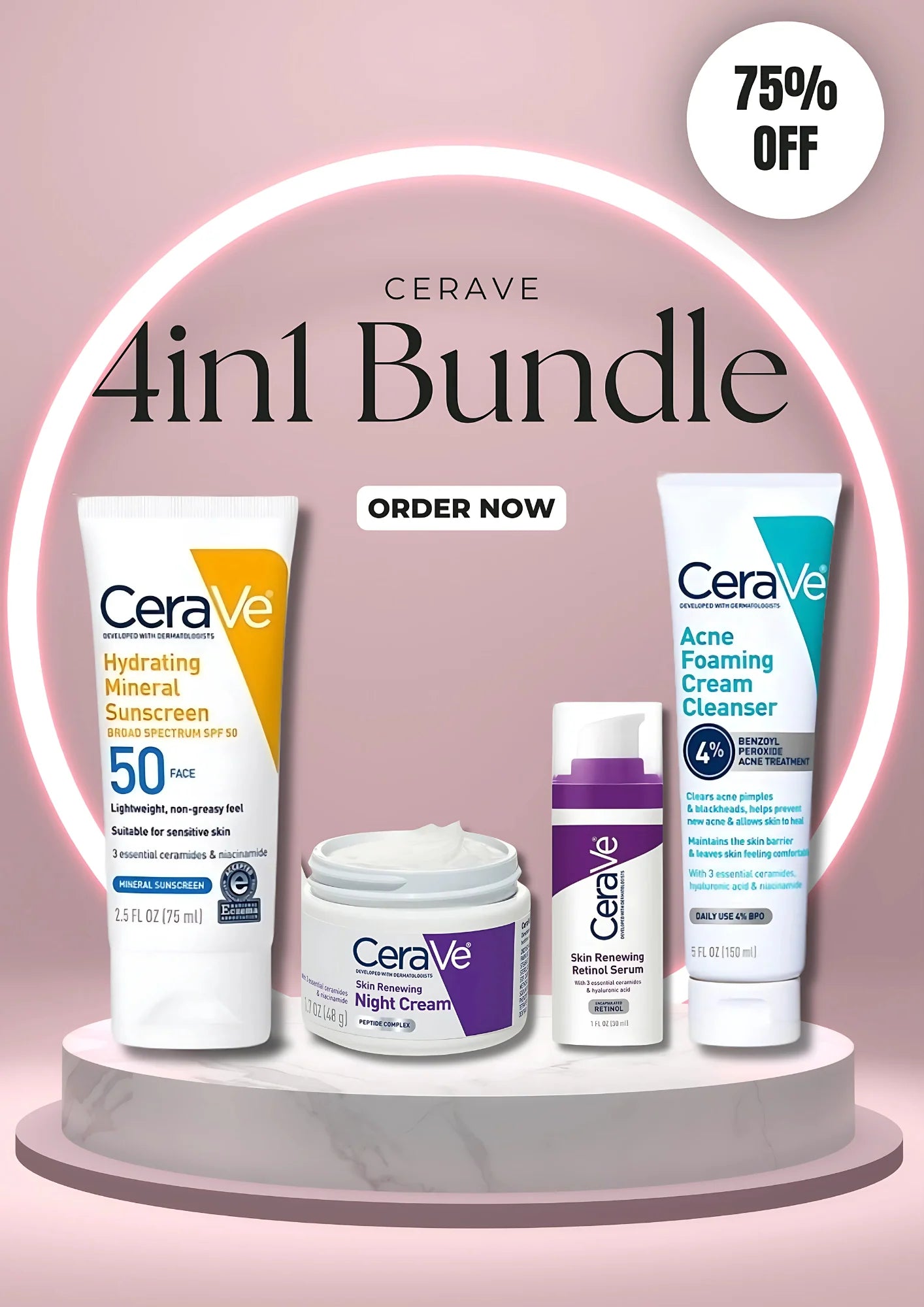 CERAVE 4-in-1 Skincare Kit |