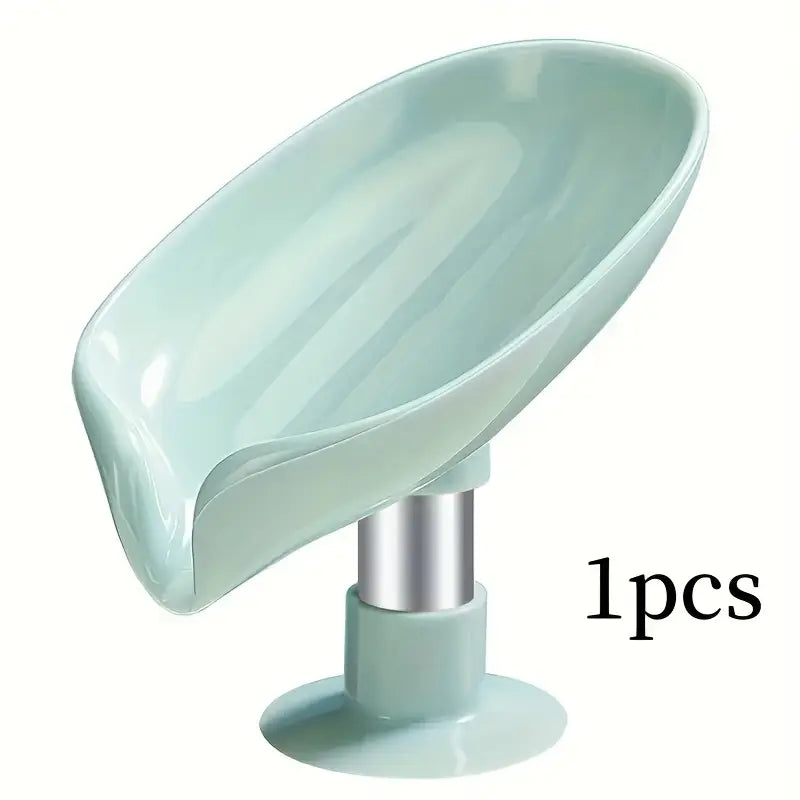 Simple and creative soap box, soap storage rack, suction cup draining soap rack for bathroom, bathroom, and kitchen storage, perfect for Christmas and New Year outfits