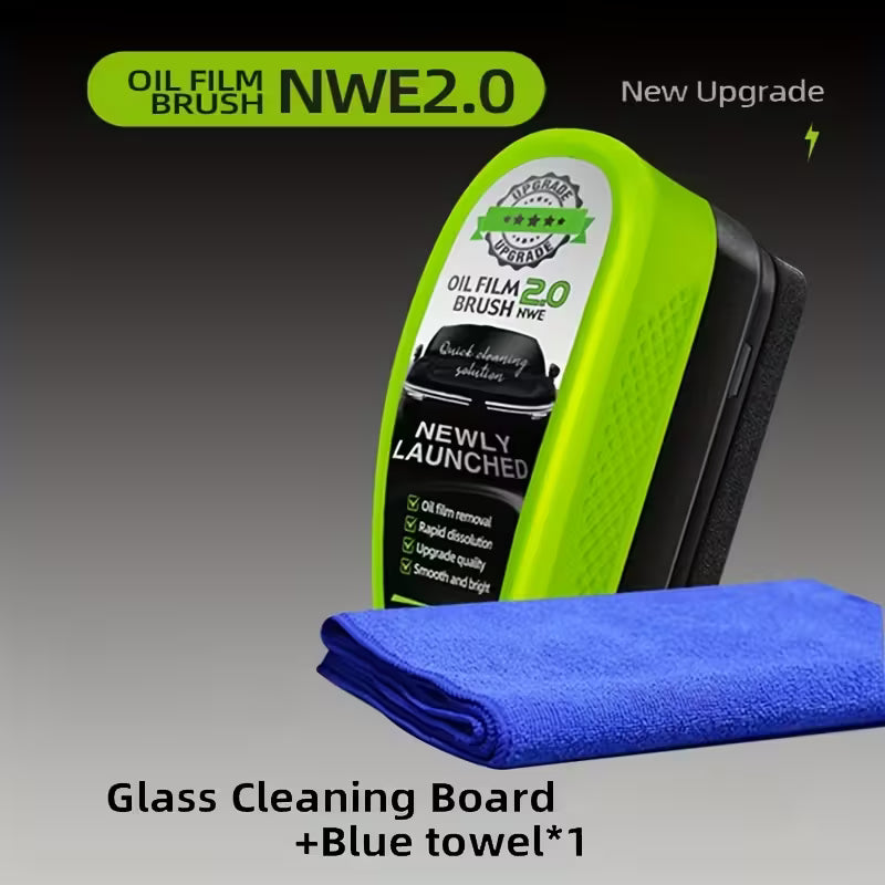 1pc Oil Film Brush 2.0 – Clear Vision Windshield & Glass Cleaner