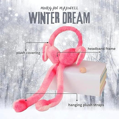 Premium Kids Plush Bunny Earmuffs - 1Pc