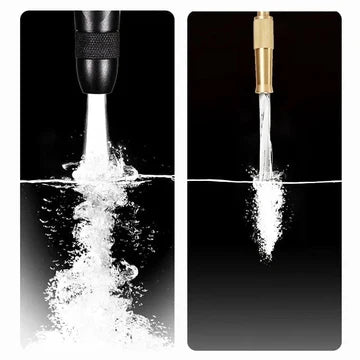 Adjustable High Pressure Squirt Water Gun, Aluminum Alloy Spray Nozzle,