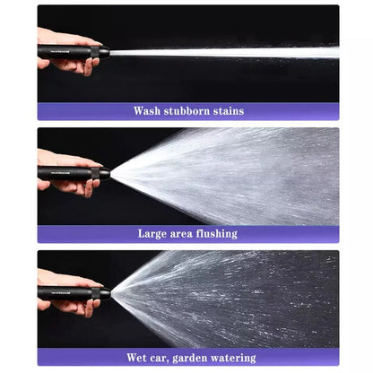 Adjustable High Pressure Squirt Water Gun, Aluminum Alloy Spray Nozzle,