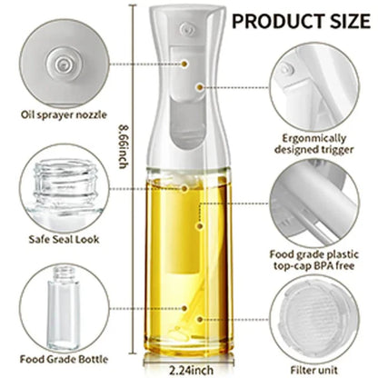 Press-Type Oil Spray Bottle cooking